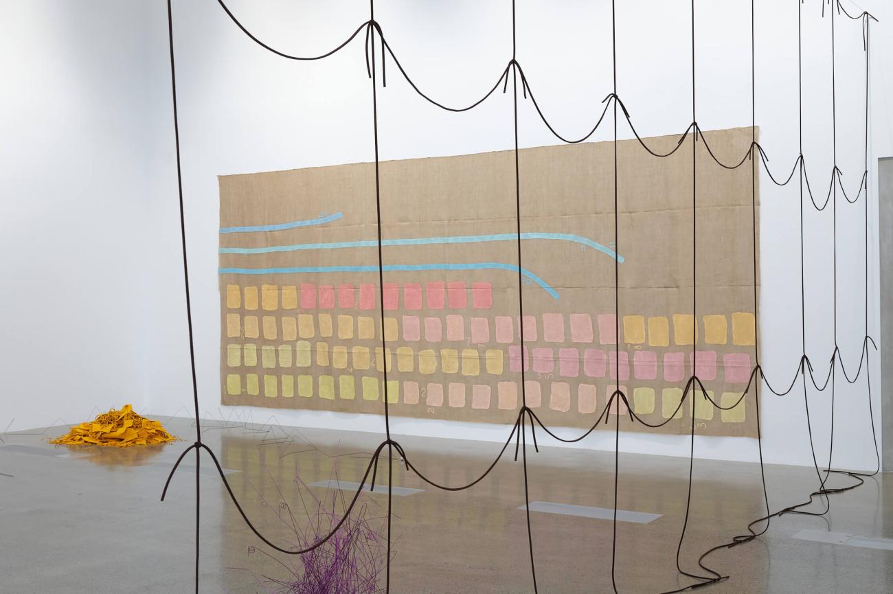 Giorgio Griffa & Peter Robinson: Differences in kind and rhythm, 2025 - Te Uru Contemporary Gallery